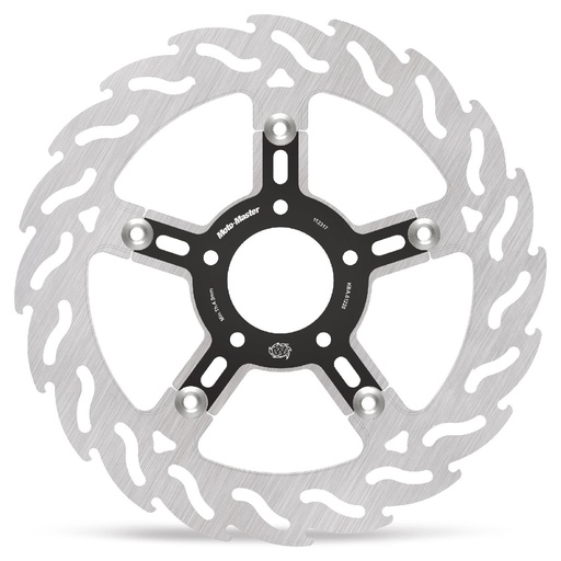 [112317] Harley Flame floating disc alu carrier Ø300 right (8.7mm holes, no counterbore)