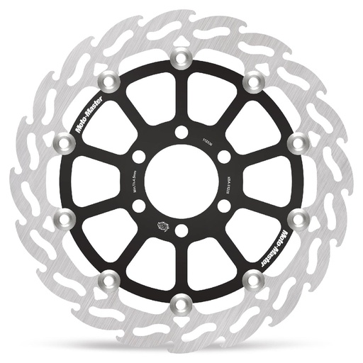 [112336] Moto-Master : Flame Road disc | Floating | Front | Left | KTM: 125 Duke ABS (2011-2012), 200 Duke ABS (2012)