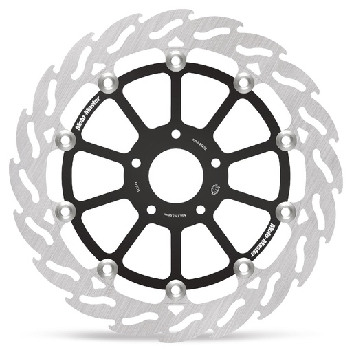 [112341] Moto-Master : Racing Flame Road disc | Floating | Front | Left | KTM: 690 Duke, 890 R