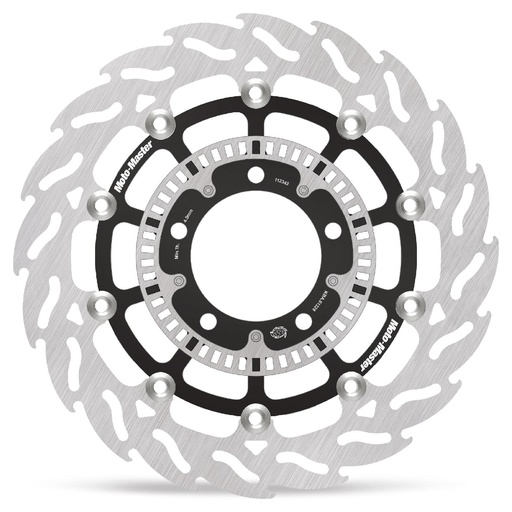 [112343] Moto-Master: Flame Road disc | Floating | Front | Right | Kawasaki: Vulcan 650S