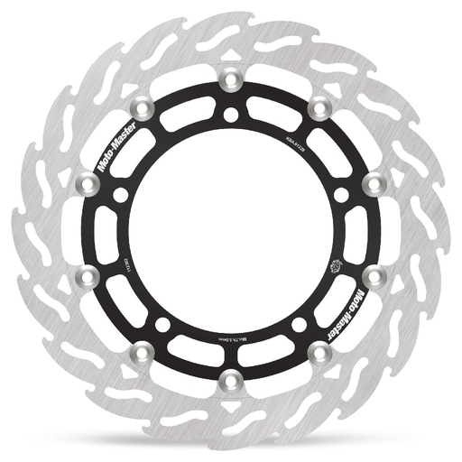 [112392] Moto-Master: Flame Road disc | Floating | Front | Left | Kawasaki: Ninja H2 SX