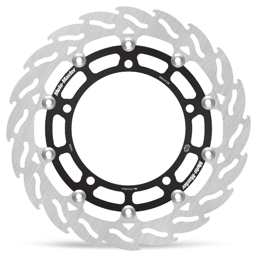 [112393] Moto-Master : Flame Road disc | Floating | Front | Right | Kawasaki: Ninja H2 SX
