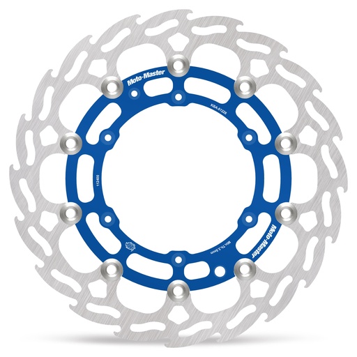 [xxx-112400] Moto-Master :  Flame front disc KTM: Dakar edition Blue