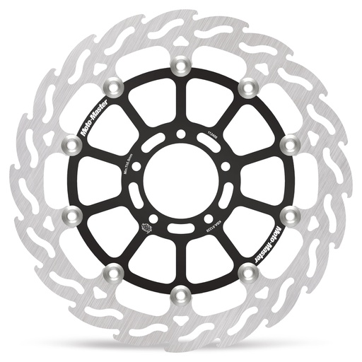 [112408] Moto-Master : Racing Flame Road disc | Floating | Front | Left | Ducati: Hypermotard 698