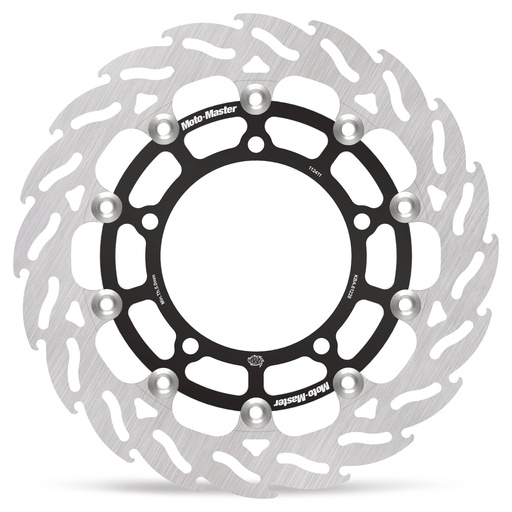 [112411] Moto-Master: Racing Flame Road disc | Floating | Front | Right | Suzuki: V-Strom 800DE, GSX-8R