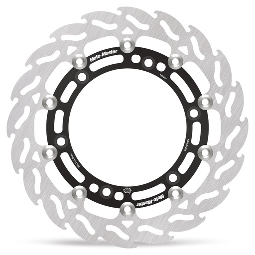 [112417] Moto-Master: Flame Road disc | Floating | Front | Right | Honda: CBF500/600, CBR1000F, VFR750, VT750, Cagiva