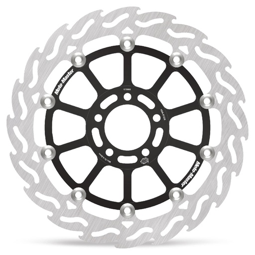 [113005] Moto-Master: Flame Road disc | Floating | Front | Left | Kawasaki: ZXR 750, ZZR 1100-1200
