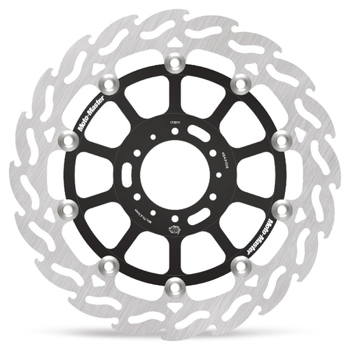 [113011] Moto-Master: Flame Road disc | Floating | Front | Left | Honda: CBR 900 RR, CBR 600 F, VFR 800