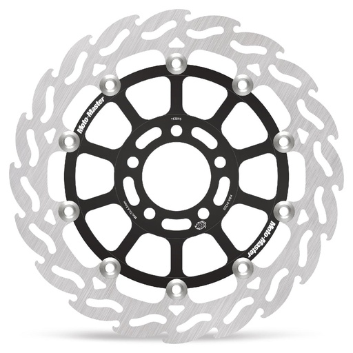 [113015] Moto-Master: Flame Road disc | Floating | Front | Left | Kawasaki: ZX-6R, ZX-9R