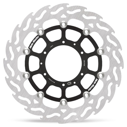 [113017] Moto-Master: Flame Road disc | Floating | Front | Left | Honda: CBR 600-1000 RR