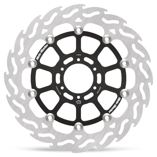 [113019] Moto-Master : Flame Road disc | Floating | Front | Left | Honda: CBR1100XX Blackbird, X Eleven 1100