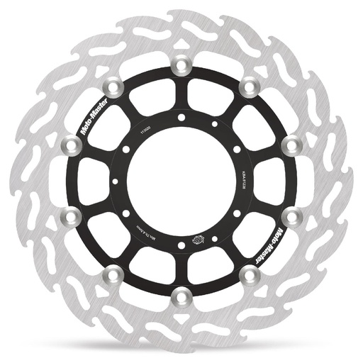 [113020] Moto-Master: Flame Road disc | Floating | Front | Right | Honda: CBR600F/Sport, CB900 Hornet