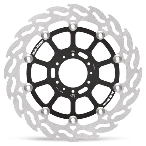 [113030] Moto-Master : Flame Road disc | Floating | Front | Right | Honda: CBR 900 RR, CBR 600 F, VFR 800
