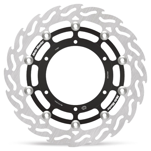 [113050] Moto-Master : Flame Road disc | Floating | Front | Left | Yamaha: XT660X