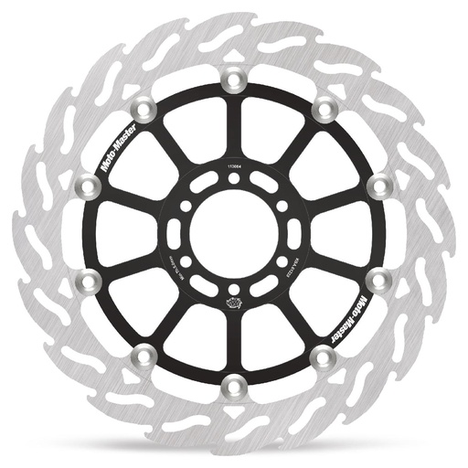 [113064] Moto-Master : Racing Flame Road disc | Floating | Front | Left | Aprilia, Ducati, Bimota, KTM