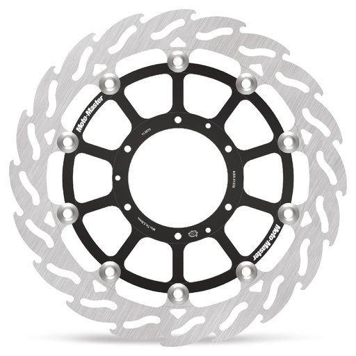 [113070] Moto-Master: Racing Flame Road disc | Floating | Front | Left | Honda: CBR1000 2008