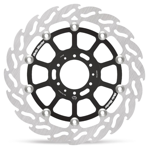 [113169] Moto-Master : Flame Road disc | Floating | Front | Left | Honda: VFR 800, XL1000 Varadero ABS