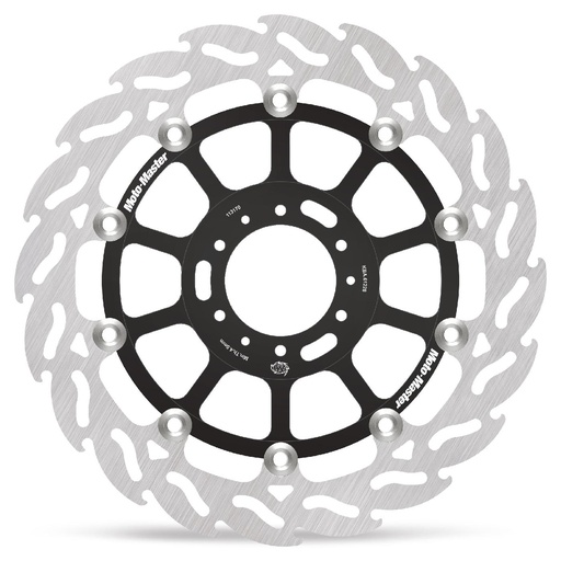 [113170] Moto-Master : Flame Road disc | Floating | Front | Right | Honda: VFR 800, XL1000 Varadero ABS