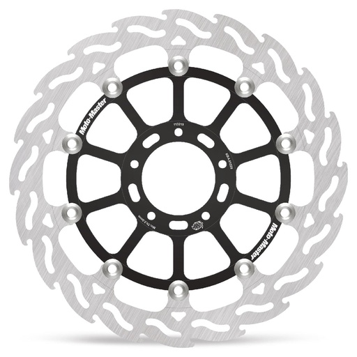 [113219] Moto-Master : Racing Flame Road disc | Floating | Front | Right | Ducati: Monster 1200, Multistrada