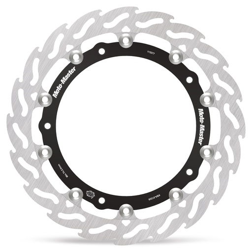 [113277] Moto-Master: Racing Flame Road disc | Floating | Front | Left | BMW: R1300GS Cast/Spoke wheel