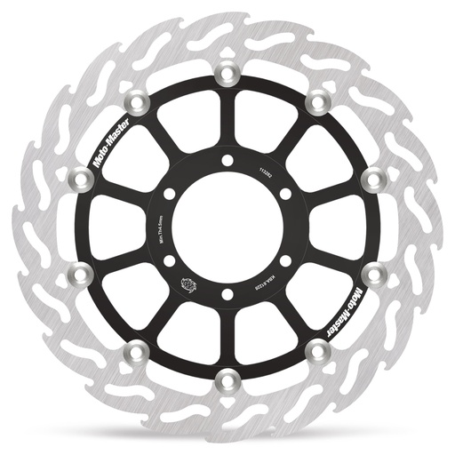 [113282] Moto-Master : Flame Road disc | Floating | Front | Left | BMW: R1300GS Forged Enduro wheel