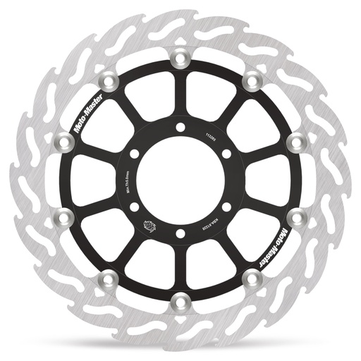 [113285] Moto-Master: Racing Flame Road disc | Floating | Front | Left | BMW: R1300GS Forged Enduro wheel