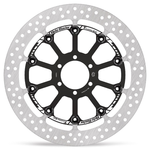 [116075] Moto-Master: Halo T-floater disc | Floating | Front | Right | Ø320x6.0x34.0mm | BMW: HP4
