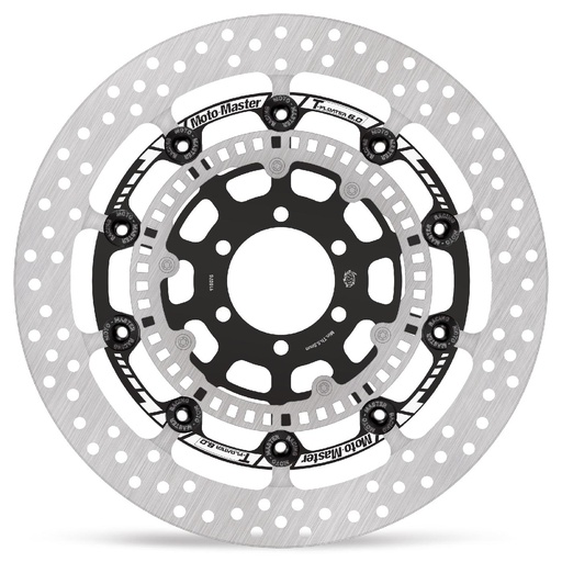 [116076] Moto-Master: Halo T-floater disc | Floating | Front | Left | Ø320x6.0x34.0mm | BMW: HP4