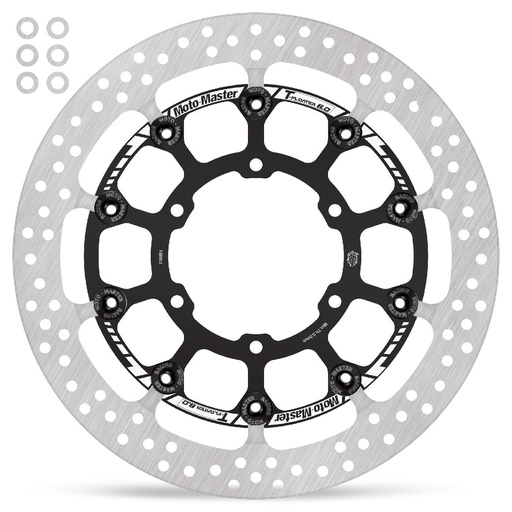 [116091] Moto-Master : Halo T-floater disc | Floating | Front | Ø320x6.0x31.0mm | Suzuki: GSXR 1000/R 2017->