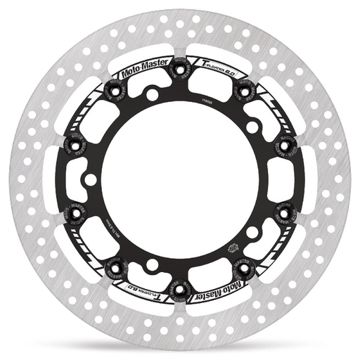 [116095] Moto-Master: Halo T-floater disc | Floating | Front | Ø310x6.0x30.0mm | Kawasaki: Z400 Ninja