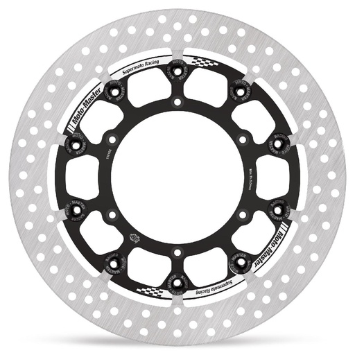 [116102] Moto-Master :  Supermoto Racing front disc Yamaha (T-floater HALO Ø300x5.5x34mm)