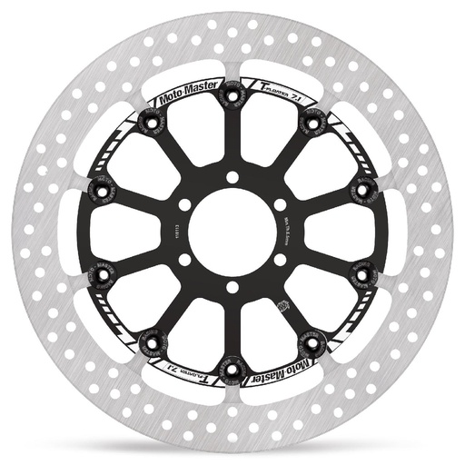 [116113] Moto-Master : Halo T-floater disc | Floating | Front | Ø320x7.1x30.0mm | BMW: S1000RR