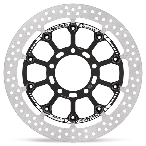[116115] Moto-Master: Halo T-floater disc | Floating | Front | Ø310x6.0x30.0mm | Kawasaki: ZX6R, ZX10R