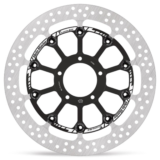 [117063] Moto-Master: Halo T-floater disc | Floating | Front | Ø320x6.0x31.0mm | Ducati