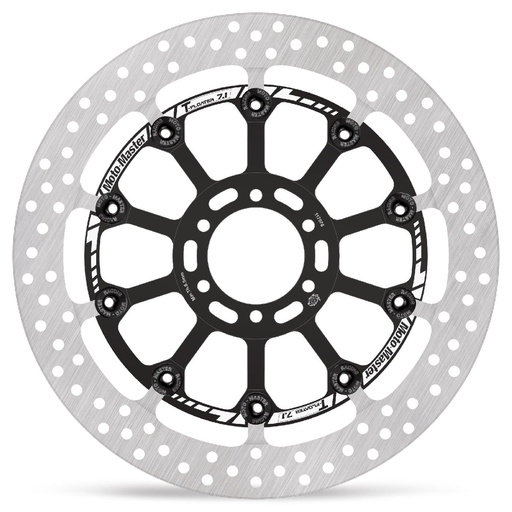 [117076] Moto-Master : Halo T-floater disc | Floating | Front | Ø320x7.1x30.0mm | Aprilia,KTM: RSV4, RC8