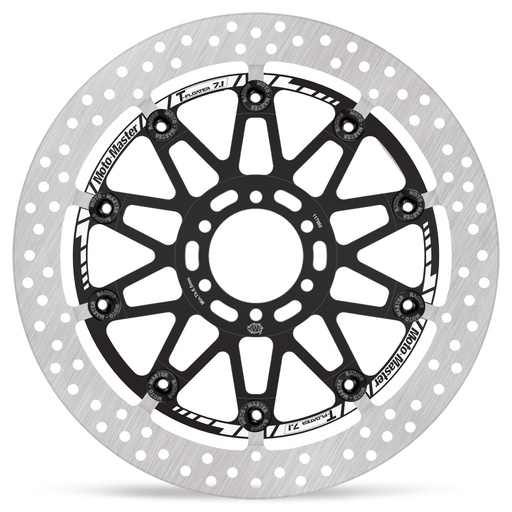 [117080] Moto-Master : Halo T-floater disc | Floating | Front | Ø330x7.1x32.0mm | Aprilia RSV4, Tuono V4