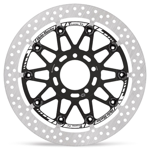 [117081] Moto-Master: Halo T-floater disc | Floating | Front | Ø330x7.1x32.0mm | Kawasaki: ZX10 RR