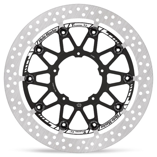 [117082] Moto-Master : Halo T-floater disc | Floating | Front | Ø330x7.1x32.0mm | Honda: CBR 1000 RR-R