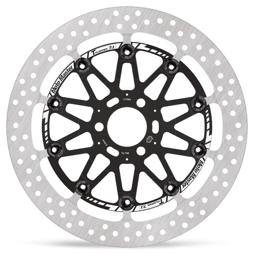 [117084] Moto-Master : Halo T-floater disc | Floating | Front | Ø321x7.1x33.0mm | BMW: WSBK