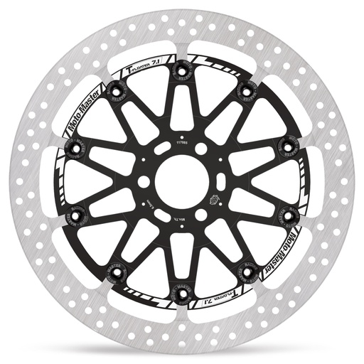 [117085] Moto-Master :  Prof. Halo front disc BMW: WSBK Brembo caliper (T-floater 335x7.1x29mm)