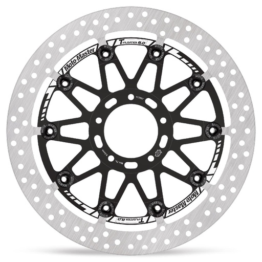 [117087] Moto-Master: Halo T-floater disc | Floating | Front | Ø330x6.0x32.0mm | Ducati: Monster 1200 R/S, Multistrada
