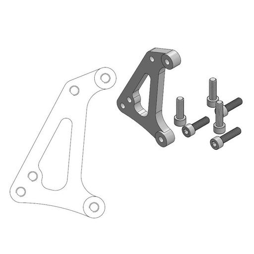 [211022] Supermoto Racing adapter KTM, Husqvarna