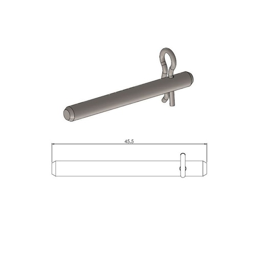 [213035] Moto-Master : Brake pad pin