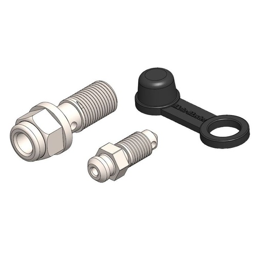[213092] MXC Banjo Bolt M8x1 with bleeder