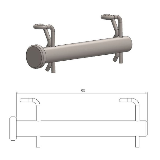 [213097] Moto-Master : brake pad pin