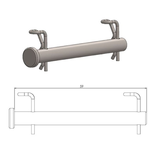 [213098] Moto-Master: Brake pad pin