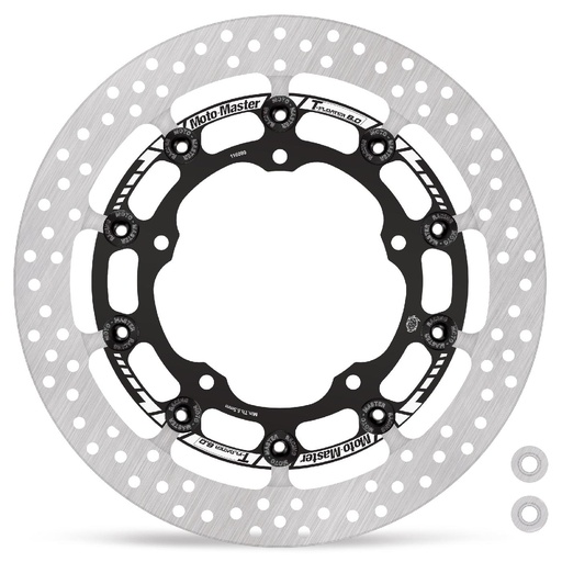 [314001] Moto-Master: Halo T-floater disc | Floating | Front | Ø320x6.0x34.0mm | Yamaha: R6, R1 (Incl. spacers)