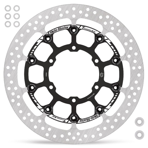 [314002] Moto-Master: Halo T-floater disc | Floating | Front | Ø320x6.0x31.0mm | Suzuki: GSXR 1000/R 2017-> (Incl. spacers)