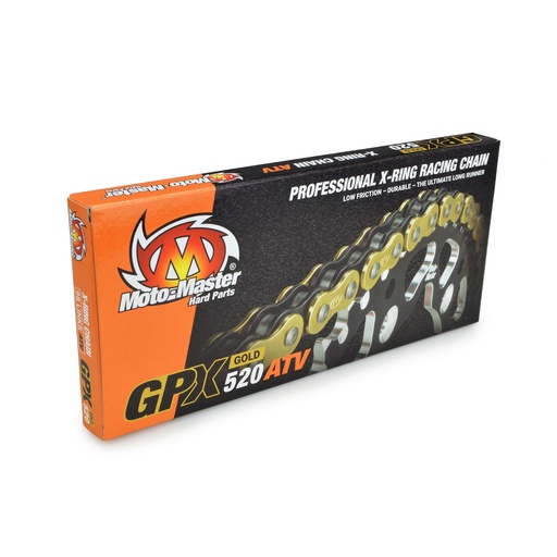 [652006] Moto-Master : ATV chain | GPX-520 | X-ring | 98 links | Gold