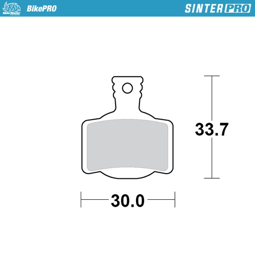 [730946] Brake pad bicycle Sinter Pro: Magura MT 2, 4, 6, 8, Sport, Trail